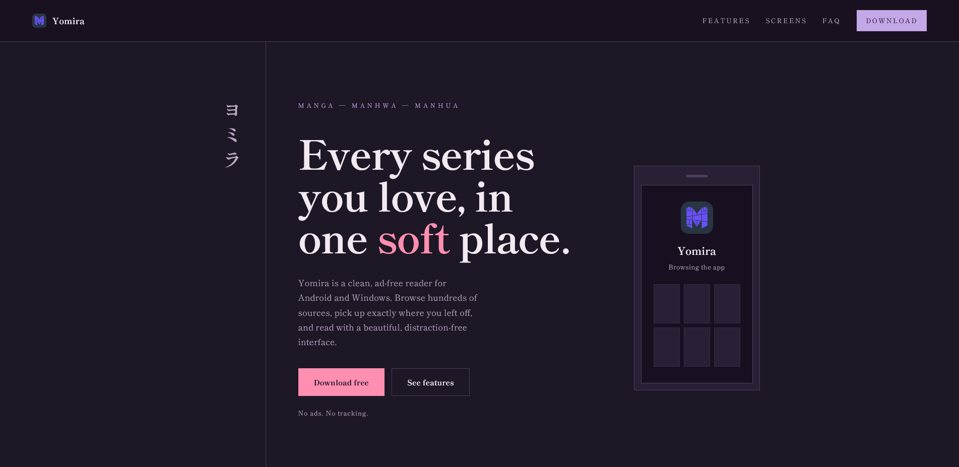 Yomira WEBSITE